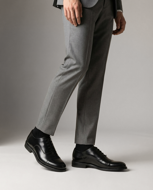 Scarpa Derby in Vitello Abrasivato