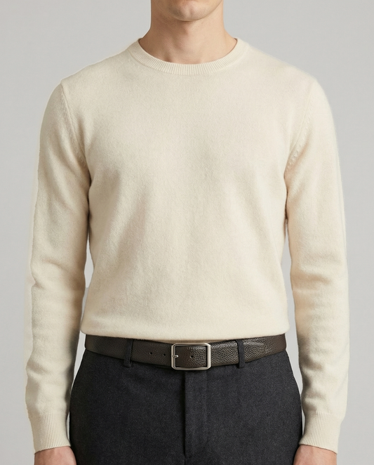 Cintura in pelle bottolata reversibile