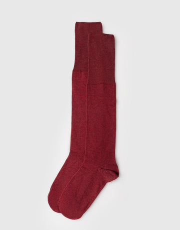 Calze Uomo Lunghe Rasate in Cotone e Cashmere