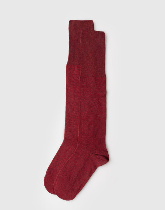 Calze Uomo Lunghe Rasate in Cotone e Cashmere