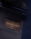 Completo monopetto in lana 21 Micron Montecarlo blu navy