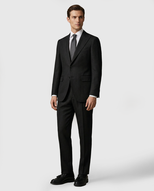 Completo monopetto in lana 21 Micron Montecarlo